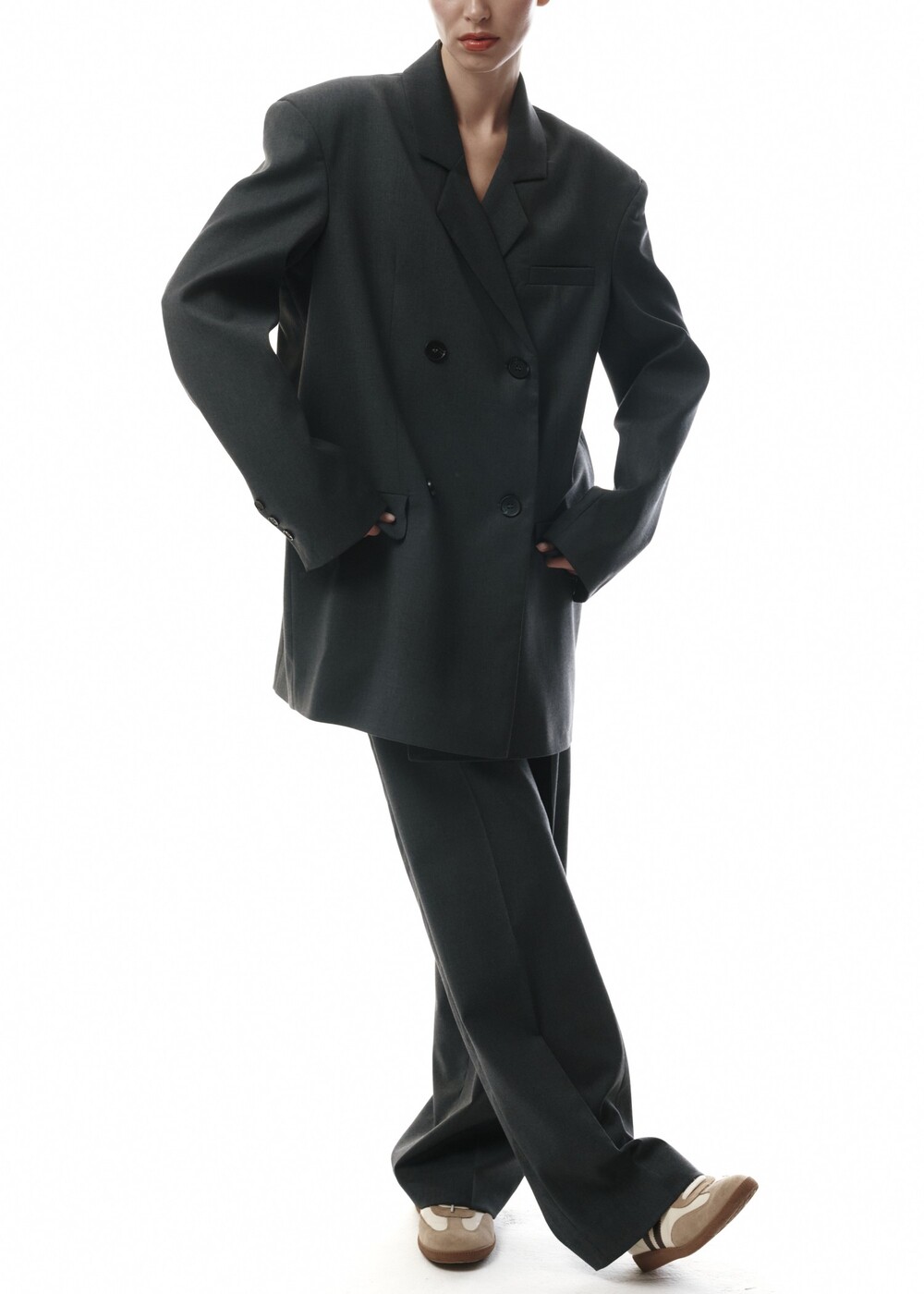 Wool jacket grey